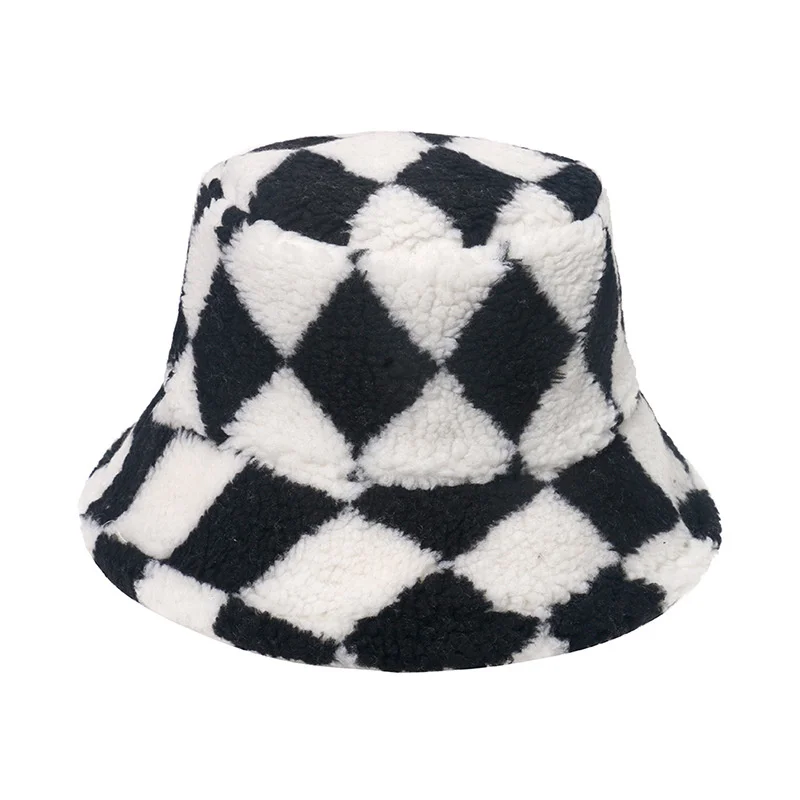 Diamond Bucket Hat Lamb Wool Warm Cap Casual Outdoor Fishing Hats Travel Beach Caps For Girls Women Men Autumn Winter
Diamond Bucket Hat Lamb Wool Warm Cap Casual Outdoor Fishing Hats Travel Beach Caps For Girls Women Men Autumn Winter