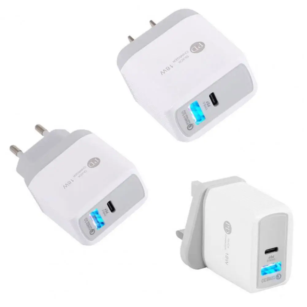 PD Charger 18W Dual USB Quick Charge 3.0 Charger For iPhone Samsung Xiaomi QC 3.0 Cargador Mobile Phone Charger Adapte
PD Charger 18W Dual USB Quick Charge 3.0 Charger For iPhone Samsung Xiaomi QC 3.0 Cargador Mobile Phone Charger Adapte