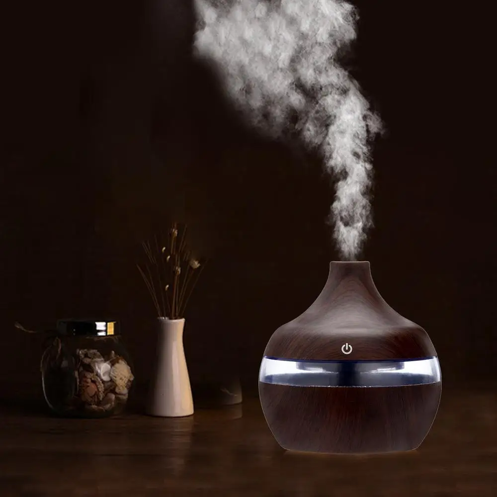 Wood Grain Essential Oil Aromatherapy Diffuser USB Charging Home Room Air Humidifier Purify Soothing LED Night Light Mist Maker
Wood Grain Essential Oil Aromatherapy Diffuser USB Charging Home Room Air Humidifier Purify Soothing LED Night Light Mist Maker