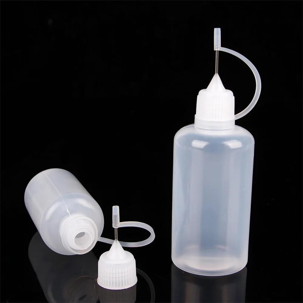 5/10/20/30 ML Plastic Empty Dropper Bottles With Needle Tip Squeezable Liquid Bottle Portable Mini Refillable | Красота и здоровье