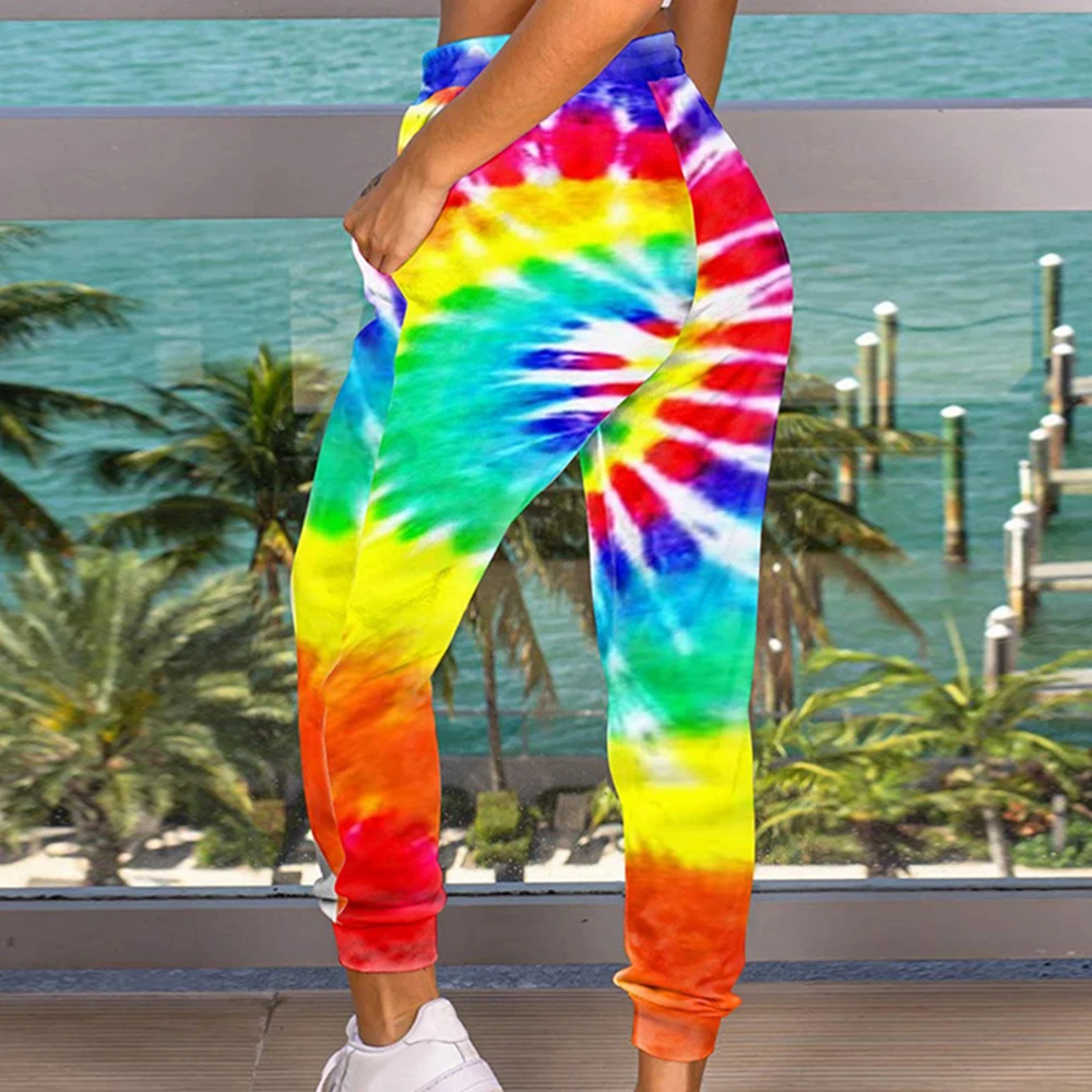 Women Pants Tie Dyeing Print Chic Wide Leg Pants Summer Casual Beach Party Wear Boho High Waist Femme Pantalons
Women Pants Tie Dyeing Print Chic Wide Leg Pants Summer Casual Beach Party Wear Boho High Waist Femme Pantalons