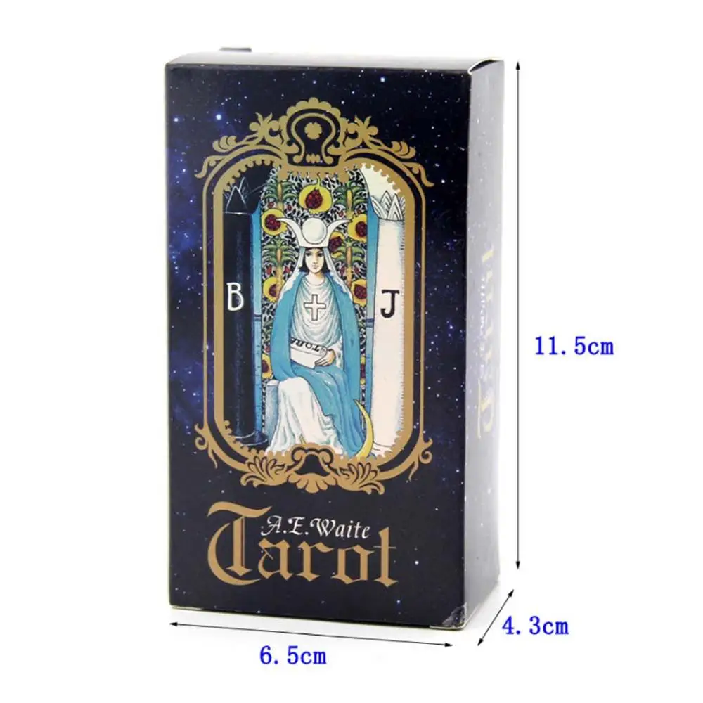 Holographic Tarot Cards Board Game 78 PCS Shine Cards Full English Edition for Astrologer English Rules
Holographic Tarot Cards Board Game 78 PCS Shine Cards Full English Edition for Astrologer English Rules