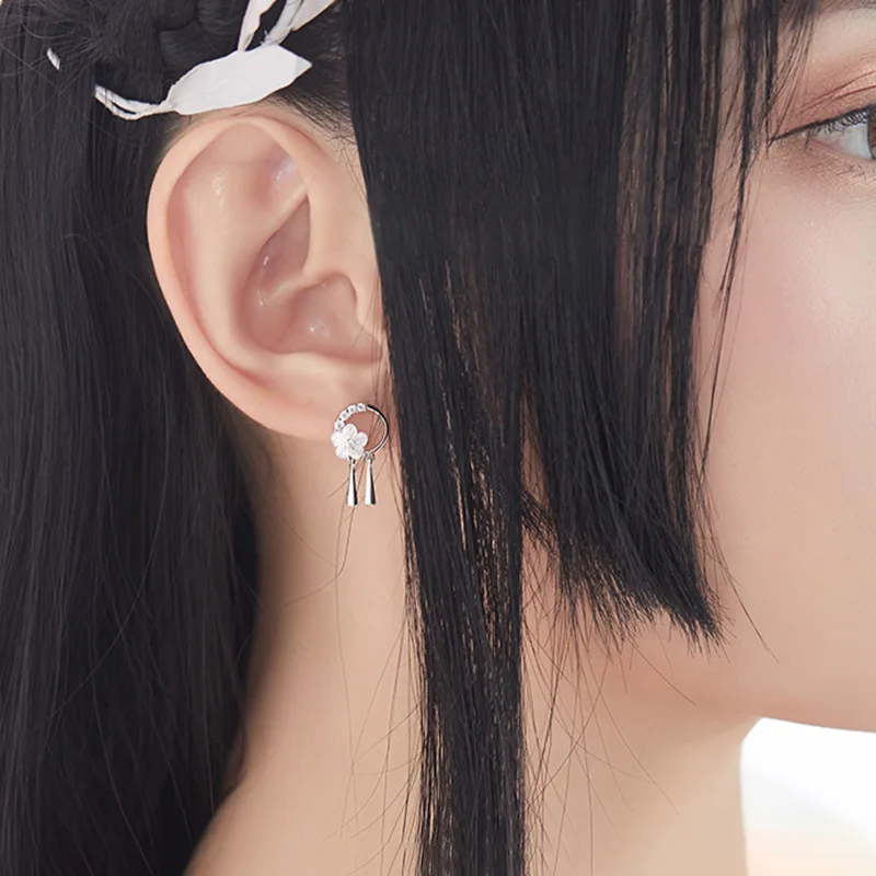 Prevent allergy 925 Sterling Silver Flower Tassel Round Bead Drop Earring for Women Fashion Jewelry eh942 
Prevent allergy 925 Sterling Silver Flower Tassel Round Bead Drop Earring for Women Fashion Jewelry eh942