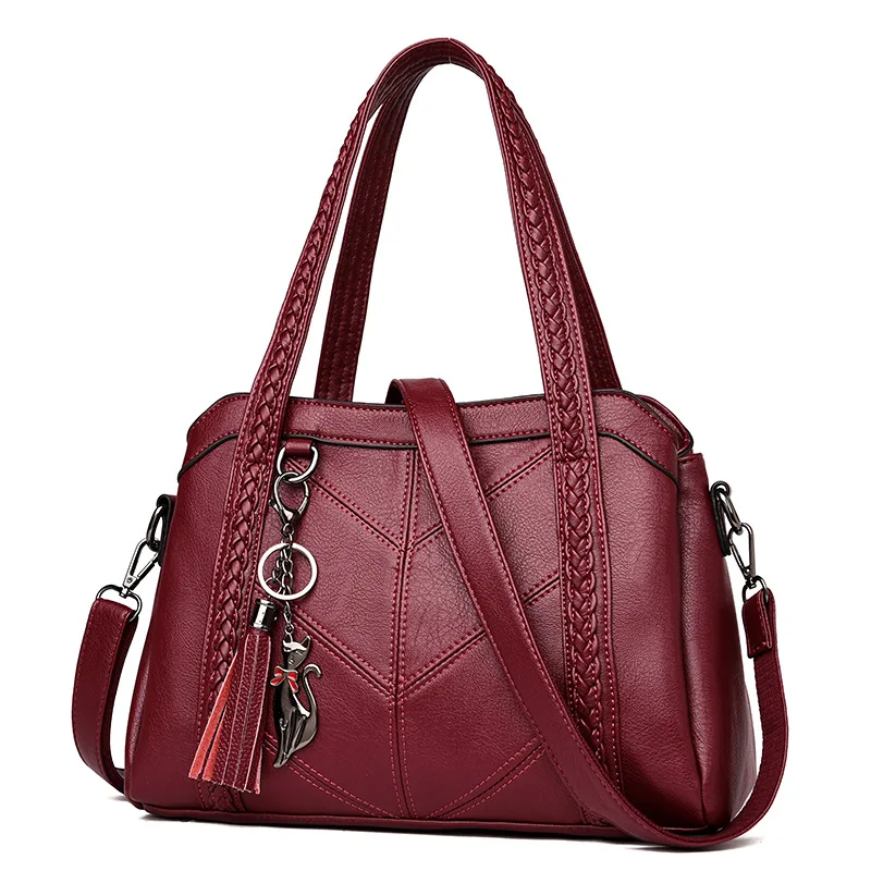 Women Handbag Pu Leather Tote Bags Tassel Luxury Women Shoulder Bags Ladies Leather Handbags Women Fashion Bags 2020 Bolsa
Women Handbag Pu Leather Tote Bags Tassel Luxury Women Shoulder Bags Ladies Leather Handbags Women Fashion Bags 2020 Bolsa