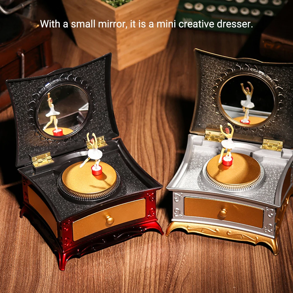 Muslady Dancing Girl Music Box Dressing Table Music Jewelry Box Home Decoration Birthday Christmas Gift for Kids
Muslady Dancing Girl Music Box Dressing Table Music Jewelry Box Home Decoration Birthday Christmas Gift for Kids