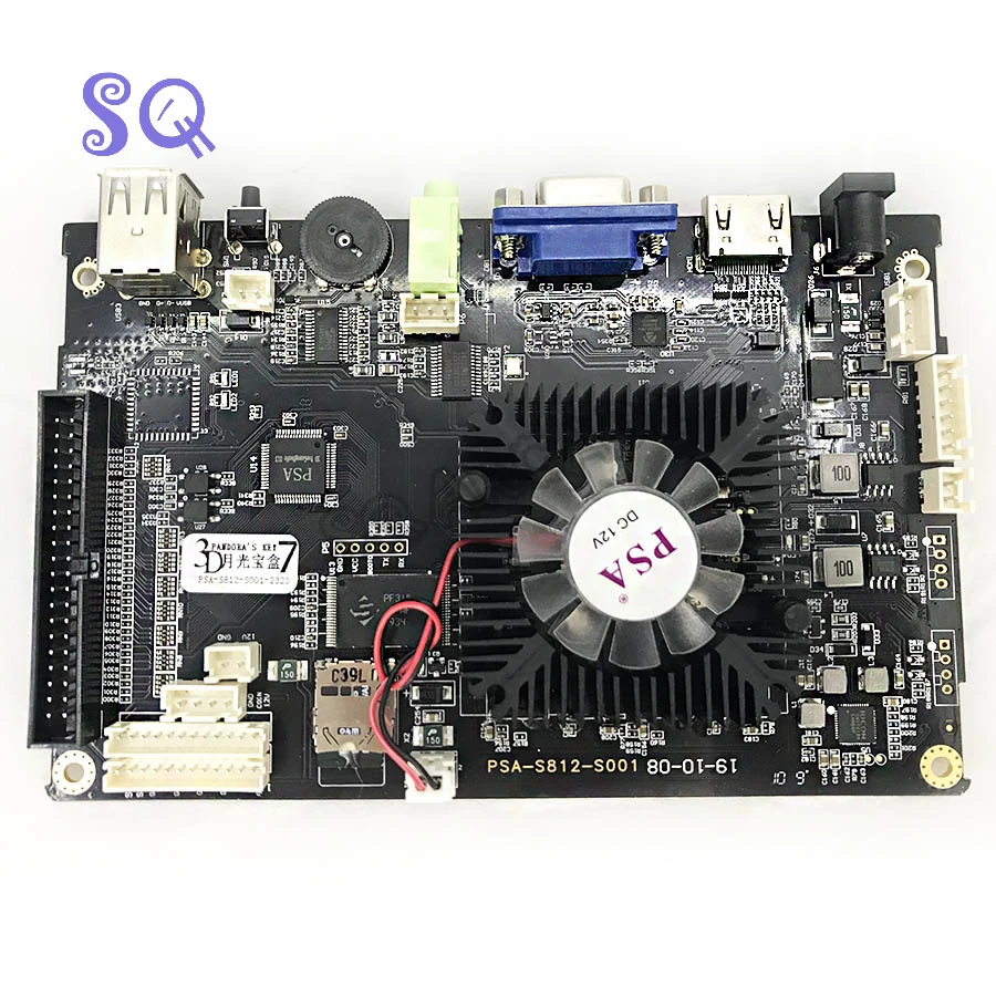 3D Pandora 7 2650 в 1 103 X Box аркадная игра доска с поддержкой VGA HDMI для HD видео игр консоль
