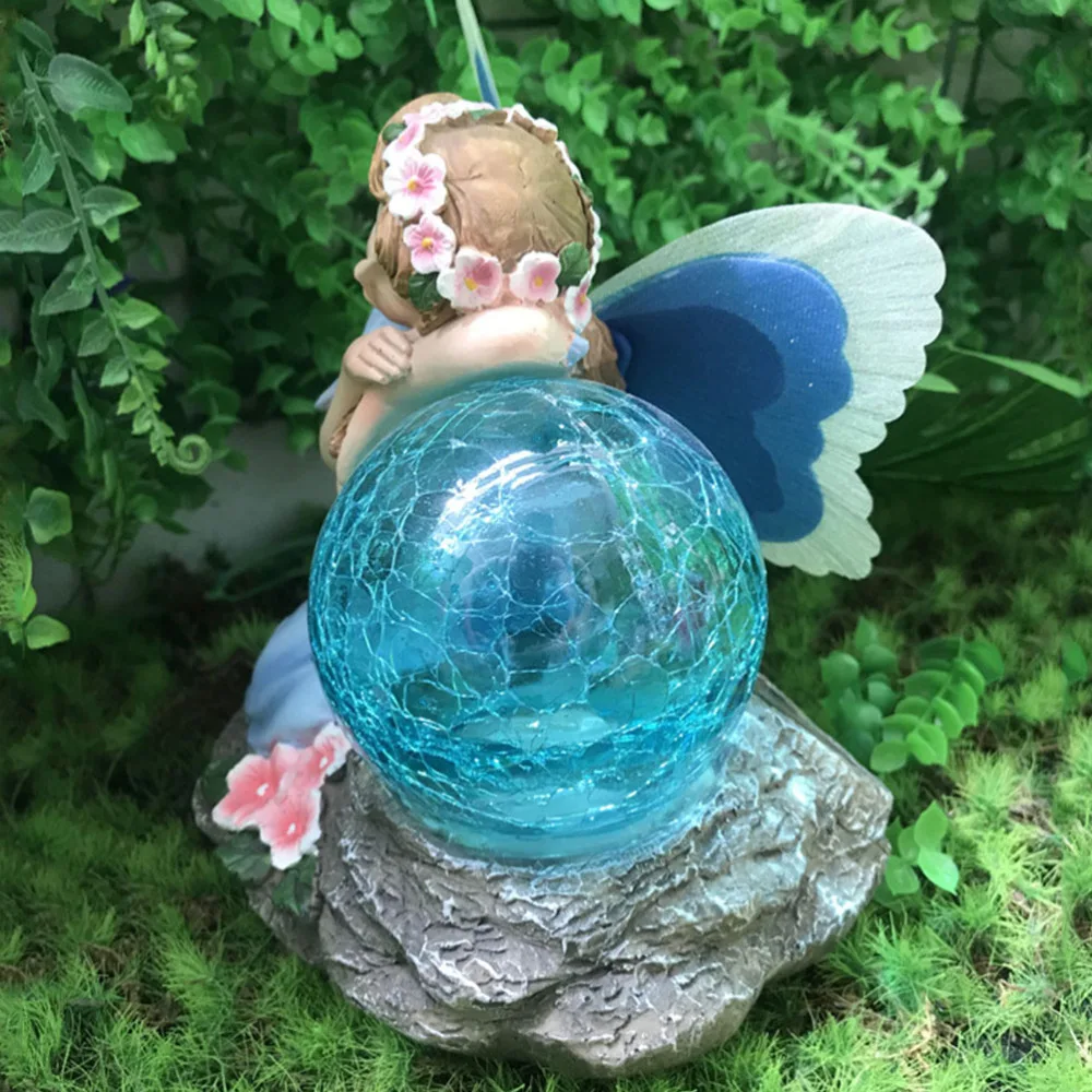 1Pc Garden Lamp Ornament Decorative Flower Fairy Statue Craftwork Adornment
1Pc Garden Lamp Ornament Decorative Flower Fairy Statue Craftwork Adornment