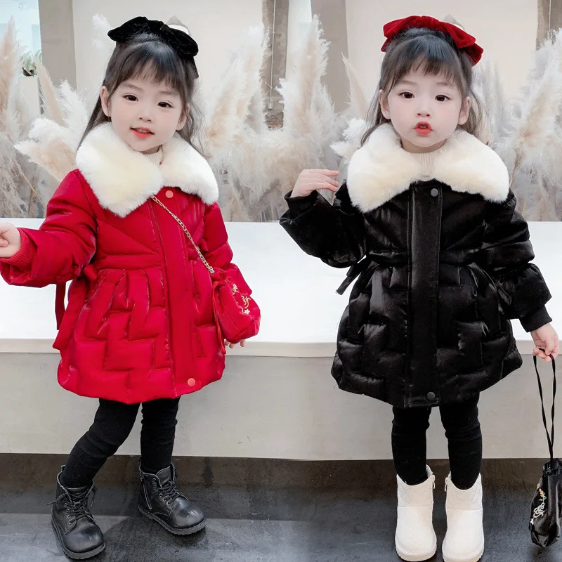 Girls Coats Winter 2021 Bright Waterproof Padded Jacket Kids Down Cotton Thick Warm Outwear Jacket Children Clothing 2-7 Year
Girls Coats Winter 2021 Bright Waterproof Padded Jacket Kids Down Cotton Thick Warm Outwear Jacket Children Clothing 2-7 Year