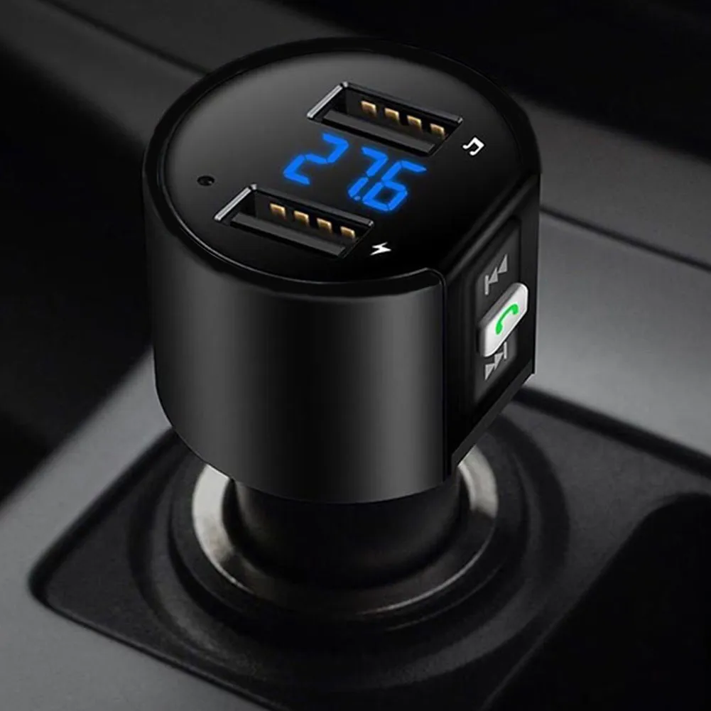 ABS Bluetooth беспроводной автомобильный FM-передатчик MP3-плеер 2 USB зарядное устройство комплект громкой связи Bluetooth FM-передатчик
ABS Bluetooth беспроводной автомобильный FM-передатчик MP3-плеер 2 USB зарядное устройство комплект громкой связи Bluetooth FM-передатчик