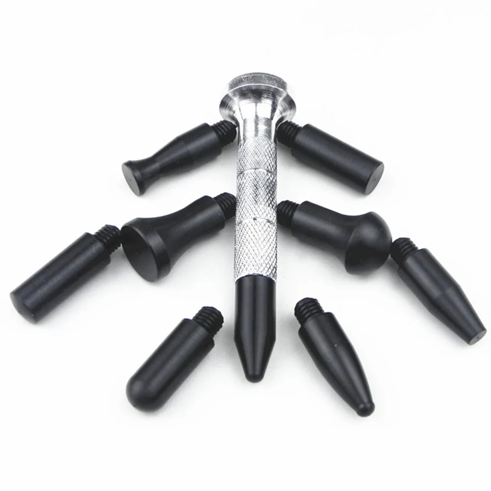 2 Set of Professional Practical Car Dent Repair Tool Kit Repairing Pen Kit Dent Lifter Tool Set Silver Color(Silver) 
2 Set of Professional Practical Car Dent Repair Tool Kit Repairing Pen Kit Dent Lifter Tool Set Silver Color(Silver)