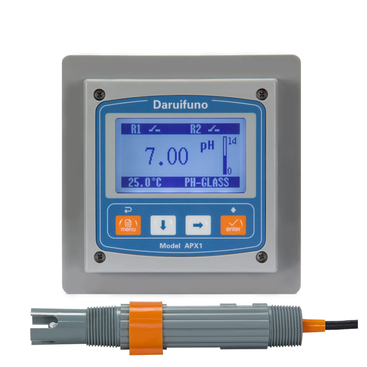 Alarm Relay RS485 Industrial Online ORP PH Controller Meter For Water Measurement
Alarm Relay RS485 Industrial Online ORP PH Controller Meter For Water Measurement