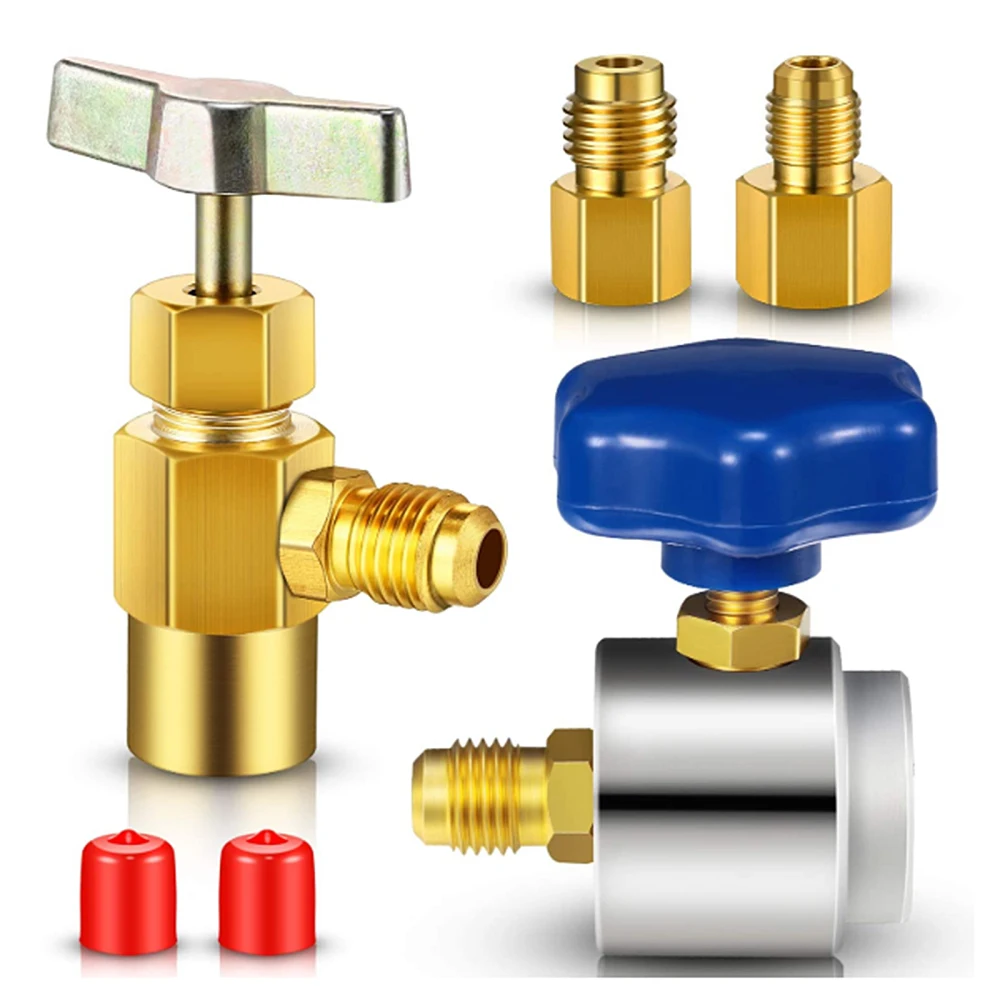 Adapter Repair Tool Self-sealing Bottle Opener Refrigerant Dispenser 1/2 R134A 1/4 Hose Tank Flare Valve Female Pump Can Tap
Adapter Repair Tool Self-sealing Bottle Opener Refrigerant Dispenser 1/2 R134A 1/4 Hose Tank Flare Valve Female Pump Can Tap