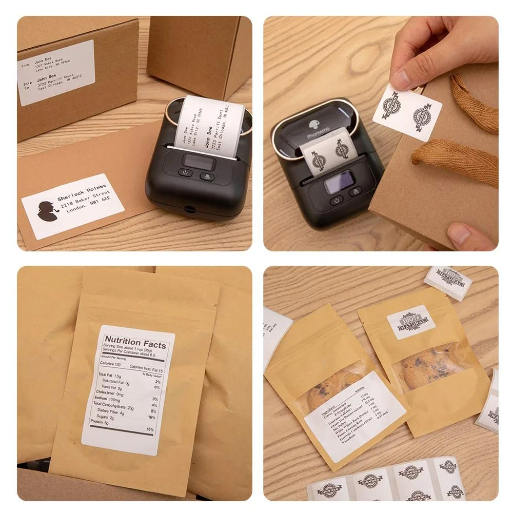 Phomemo M110 Portable Thermal Label Printer Bluetooth Label Maker for Android IOS Phones Label Maker Machine Barcode Printing
Phomemo M110 Portable Thermal Label Printer Bluetooth Label Maker for Android IOS Phones Label Maker Machine Barcode Printing