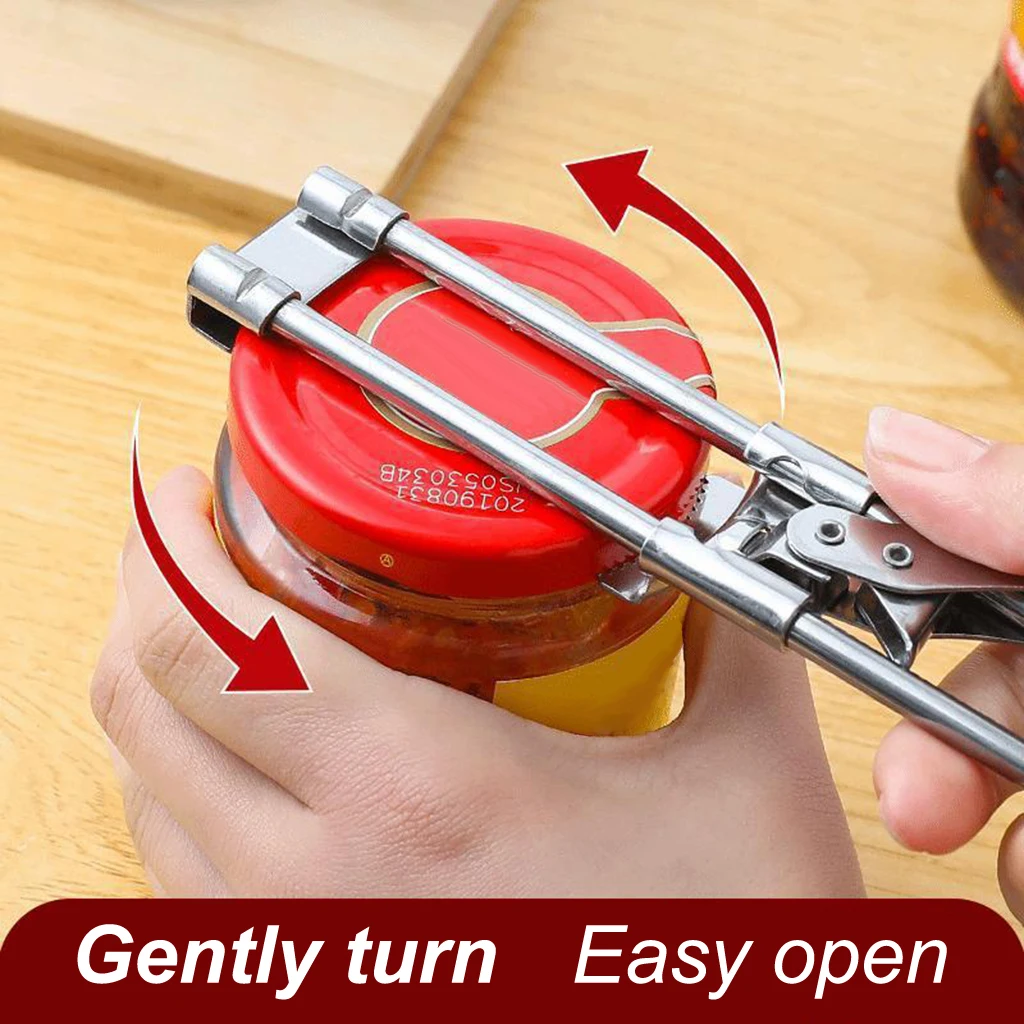 Jar Opener Adjustable Bottle Gripper Jar Lid Opener Kitchen Tool Time Saving
Jar Opener Adjustable Bottle Gripper Jar Lid Opener Kitchen Tool Time Saving
