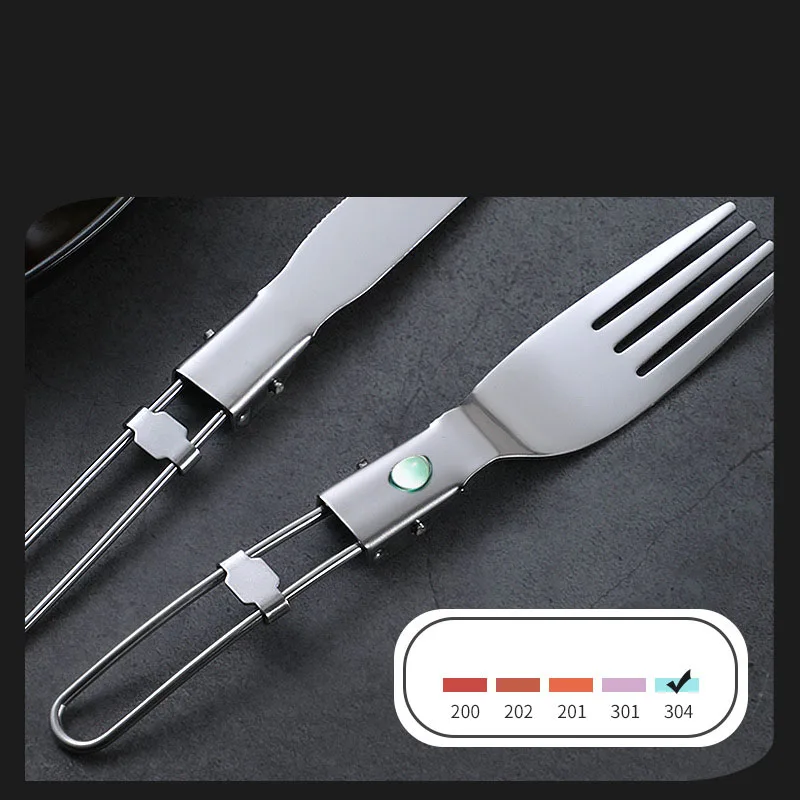 4 pcs 1 set Portable Outdoor Camping Travel Picnic Foldable Stainless Steel Cutlery Set Spoon Fork Knife tableware Free Shipping
4 pcs 1 set Portable Outdoor Camping Travel Picnic Foldable Stainless Steel Cutlery Set Spoon Fork Knife tableware Free Shipping