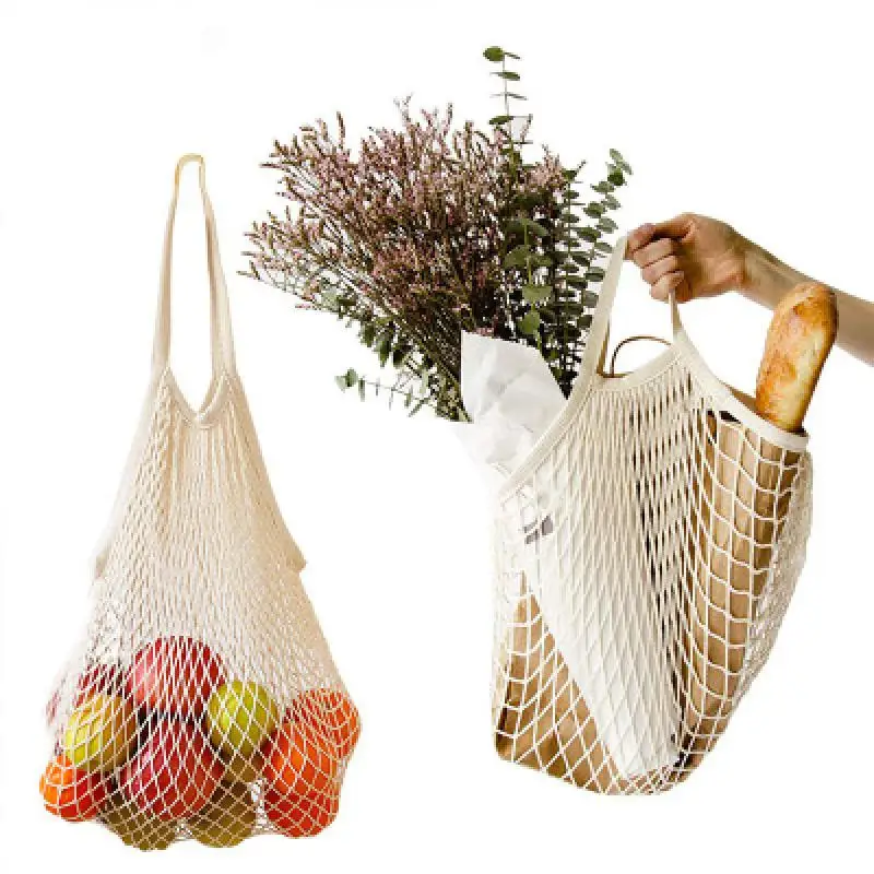 Reusable Fruit Vegetable Bag Portable Grocery Bag Washable Cotton Mesh String Organic Handbag Grocery Tote Bag Greenism Net Tote
Reusable Fruit Vegetable Bag Portable Grocery Bag Washable Cotton Mesh String Organic Handbag Grocery Tote Bag Greenism Net Tote