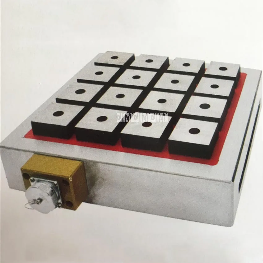 

C4267 квадратный постоянный магнитный патрон с электронным управлением, постоянный магнитный патрон для фрезерного станка, обрабатывающий ц...