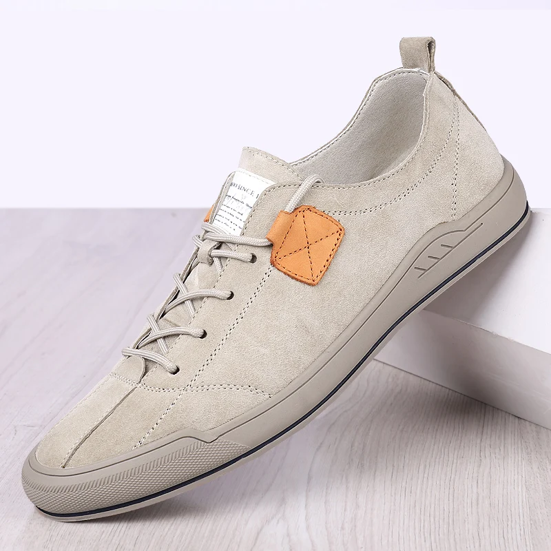 Men's Leather Shoes Summer Fashion Leather Breathable All-Match Casual Shoes British Trend Soft Comfortable Outdoor Sport Shoes
Men's Leather Shoes Summer Fashion Leather Breathable All-Match Casual Shoes British Trend Soft Comfortable Outdoor Sport Shoes
