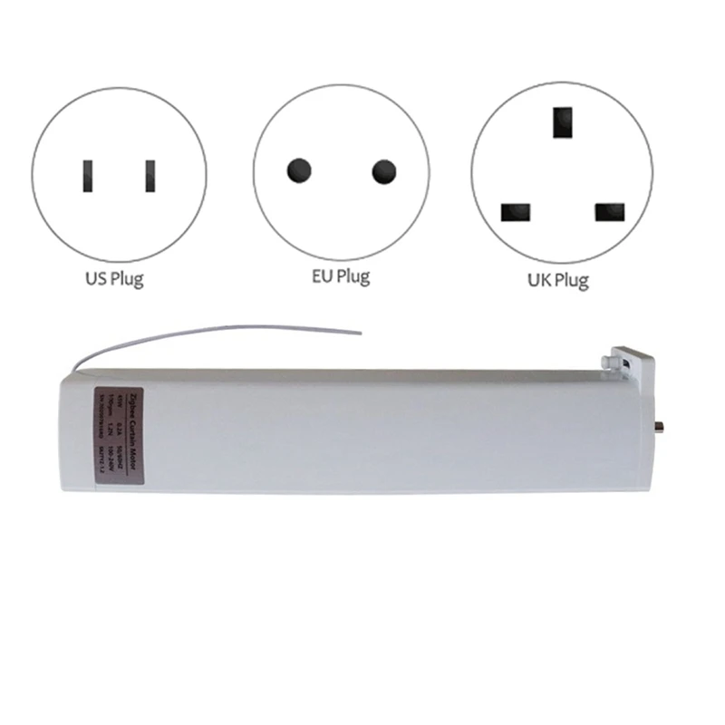 Ультратихий мотор для штор Tuya ZigBee, умный мотор для штор, совместимый с Alexa Google Home
Ультратихий мотор для штор Tuya ZigBee, умный мотор для штор, совместимый с Alexa Google Home