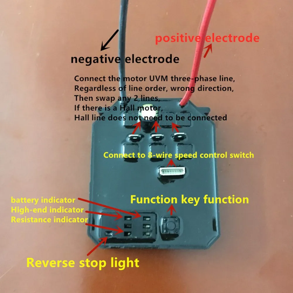 Suitable For 2106/161/169 Brushless Electric Wrench Drive Board Brushless Sensorless Angle Grinder Drive Control Board General
Suitable For 2106/161/169 Brushless Electric Wrench Drive Board Brushless Sensorless Angle Grinder Drive Control Board General