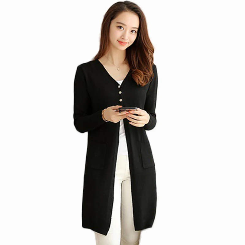 New Spring 2020 Women Sweater Cardigans Casual Warm Long Design Female Knitted Sweater Coat Cardigan Sweater Lady
New Spring 2020 Women Sweater Cardigans Casual Warm Long Design Female Knitted Sweater Coat Cardigan Sweater Lady