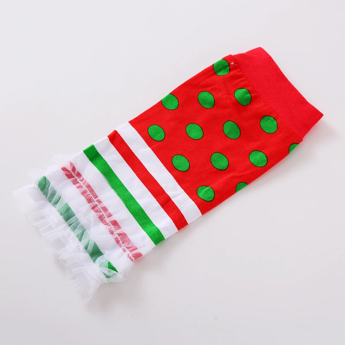 5Pcs Newborn Christmas Outfits Set Infant Long Sleeve Round Neck Letter Print Romper + Mesh Skirt + Bow Headband + Striped Socks
5Pcs Newborn Christmas Outfits Set Infant Long Sleeve Round Neck Letter Print Romper + Mesh Skirt + Bow Headband + Striped Socks