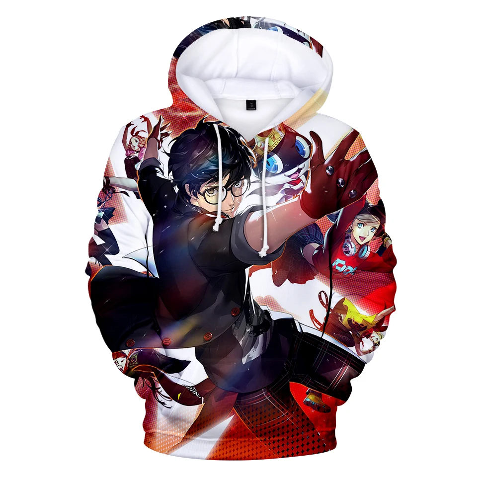 Fashion Cool 3D Print Persona 5 Hoodies Cartoon Anime Hoodie Sweatshirts Pullovers Men/women Casual Outwear Kids Tops
Fashion Cool 3D Print Persona 5 Hoodies Cartoon Anime Hoodie Sweatshirts Pullovers Men/women Casual Outwear Kids Tops