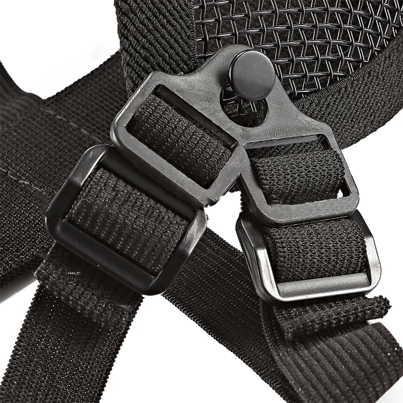 Steel Metal Mesh Face Protective Military Mask Airsoft Paintball CS Tactical Mask with 3 strap for helmet airsoft
Steel Metal Mesh Face Protective Military Mask Airsoft Paintball CS Tactical Mask with 3 strap for helmet airsoft