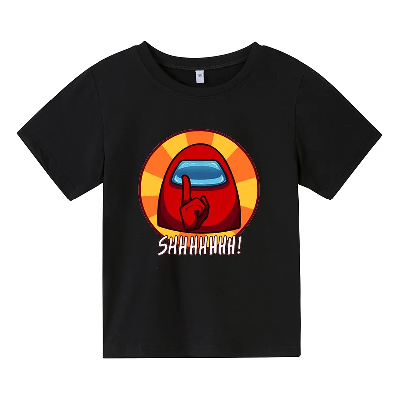 Kids Cotton T-Shirts Among Us Tee for Boys Girls Baby Children Summer Cartoon Short Sleeve Tops Comfort Cute T Shirt Clothes
Kids Cotton T-Shirts Among Us Tee for Boys Girls Baby Children Summer Cartoon Short Sleeve Tops Comfort Cute T Shirt Clothes