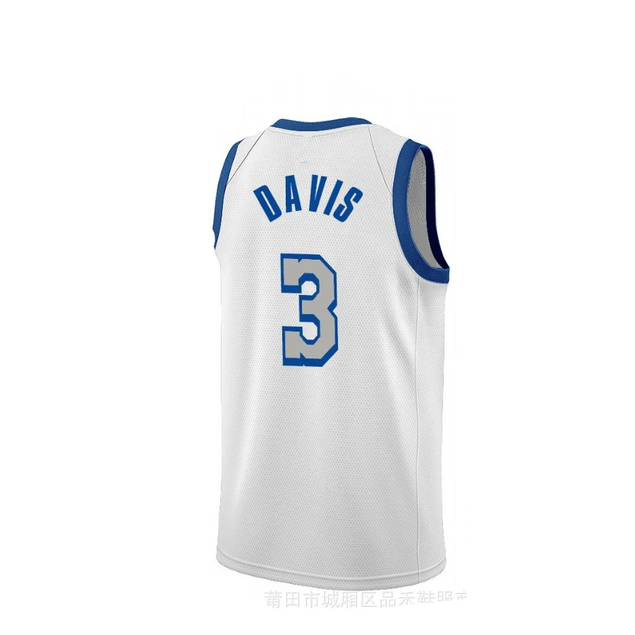 Mens New American Basketball Clothes European Size Anthony Davis T Shirts Cotton Tops Cool Loose Men Clothing Off White 
Mens New American Basketball Clothes European Size Anthony Davis T Shirts Cotton Tops Cool Loose Men Clothing Off White