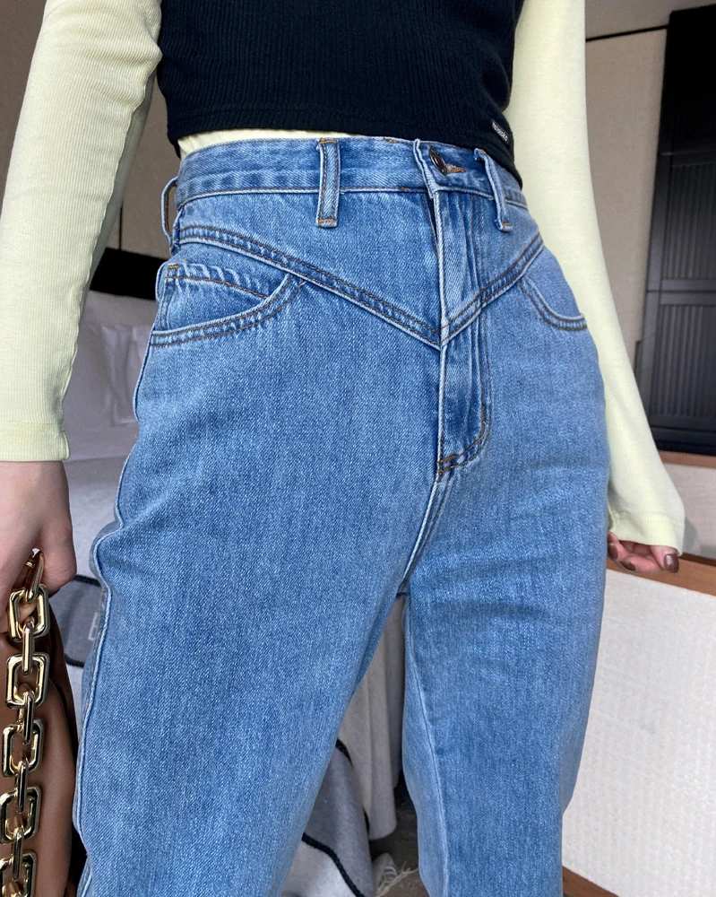 Women Jeans For Women Fashion 2020 Straight Boyfriend Chic High Waist Casual Cotton Jean Female Denim Pants WJ194
Women Jeans For Women Fashion 2020 Straight Boyfriend Chic High Waist Casual Cotton Jean Female Denim Pants WJ194