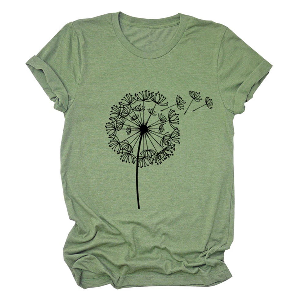2020 Hot Sales Printed Cotton T-shirt Vintage Cartoon Dandelion T-shirt Women Casual Short Sleeve Summer Round Neck Tops Tee
2020 Hot Sales Printed Cotton T-shirt Vintage Cartoon Dandelion T-shirt Women Casual Short Sleeve Summer Round Neck Tops Tee