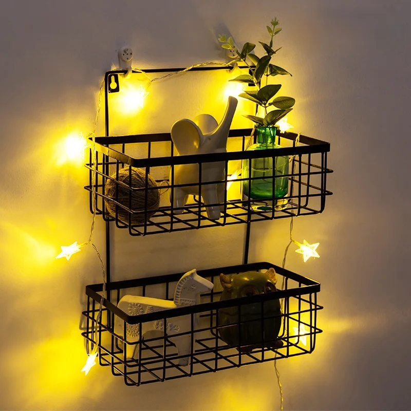 2 Layer Wrought Iron Kitchen Storage Shelf Organizer Space Saving Bathroom Wall Shelf Punch-free Makeup Organization Shelves
2 Layer Wrought Iron Kitchen Storage Shelf Organizer Space Saving Bathroom Wall Shelf Punch-free Makeup Organization Shelves