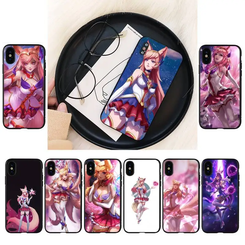 Star Guardian Ahri Phone Case For iPhone 8 7 6 6S Plus 5 5S SE 2020 12pro max XR X XS MAX 11 case
Star Guardian Ahri Phone Case For iPhone 8 7 6 6S Plus 5 5S SE 2020 12pro max XR X XS MAX 11 case