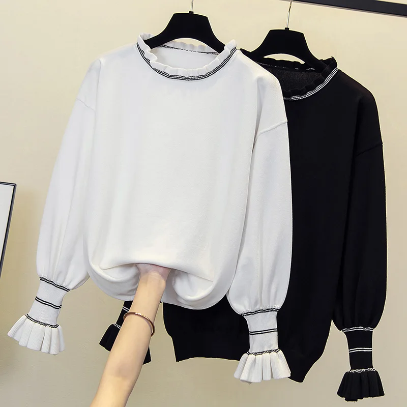 Autumn Winter Aygyle Sweater for Women Oneck Long Sleeve Knitted Pullover 2021 Cashmere Black Argyle Jumpers Pull Femme
Autumn Winter Aygyle Sweater for Women Oneck Long Sleeve Knitted Pullover 2021 Cashmere Black Argyle Jumpers Pull Femme