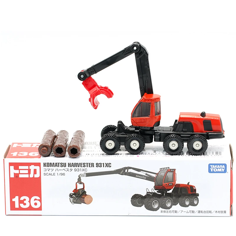 Tomica длинные Тип 1:96 Komatsu комбайн 931XC NO.136 инженерный металлический литой грузовик
Tomica длинные Тип 1:96 Komatsu комбайн 931XC NO.136 инженерный металлический литой грузовик