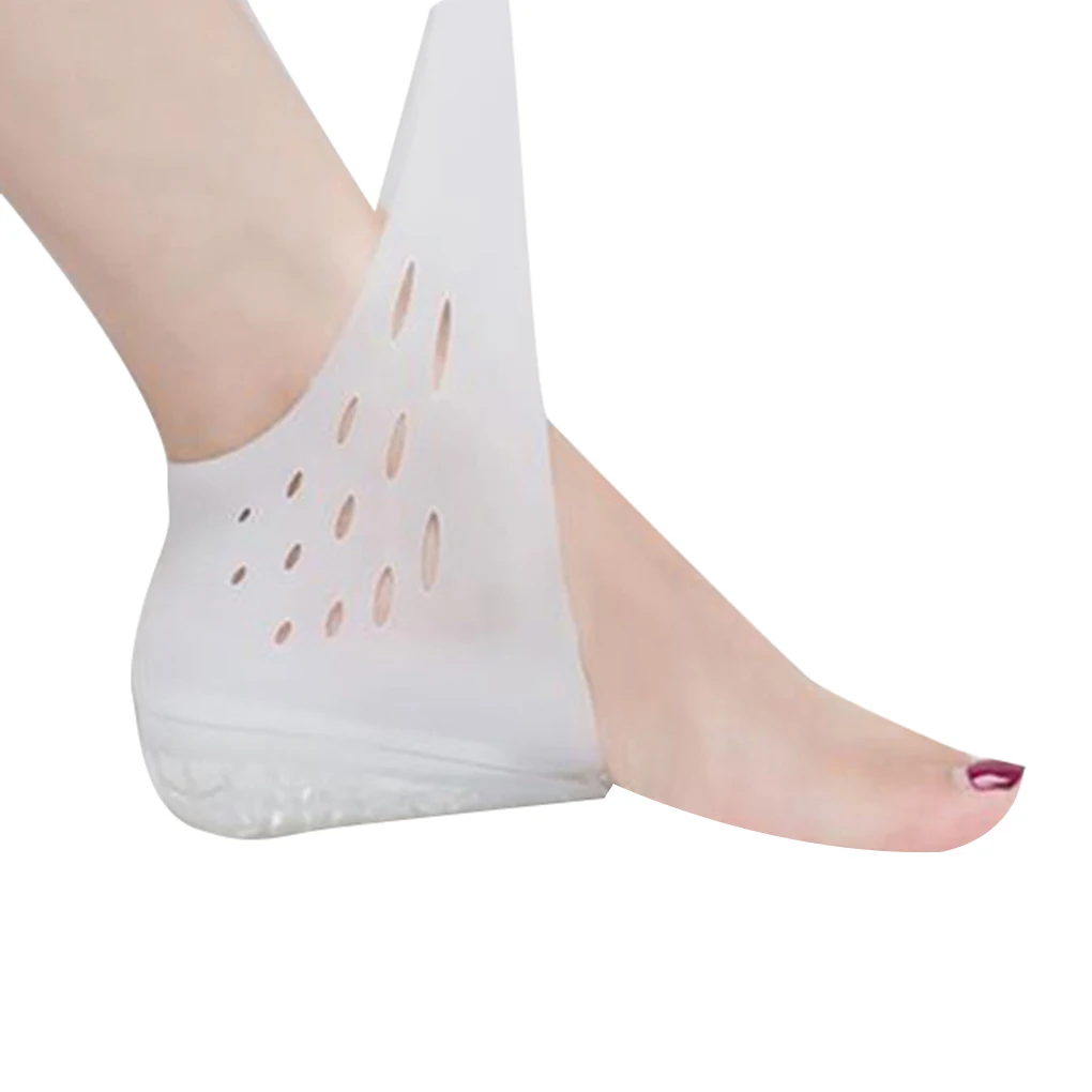 Invisible Height Increase Socks Women Men Heel Pads Silicone Gel Lift Insoles In Socks Cracked Foot Skin Care Tool 2.0/3.0/4.0cm
Invisible Height Increase Socks Women Men Heel Pads Silicone Gel Lift Insoles In Socks Cracked Foot Skin Care Tool 2.0/3.0/4.0cm
