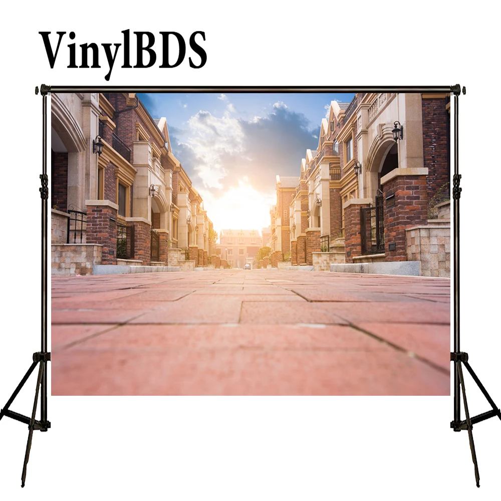 VinylBDS 5x7ft Photo Background Wedding City Street Backdrops Scenery Building Backdrop Sunset Background for Photocall Wedding
VinylBDS 5x7ft Photo Background Wedding City Street Backdrops Scenery Building Backdrop Sunset Background for Photocall Wedding