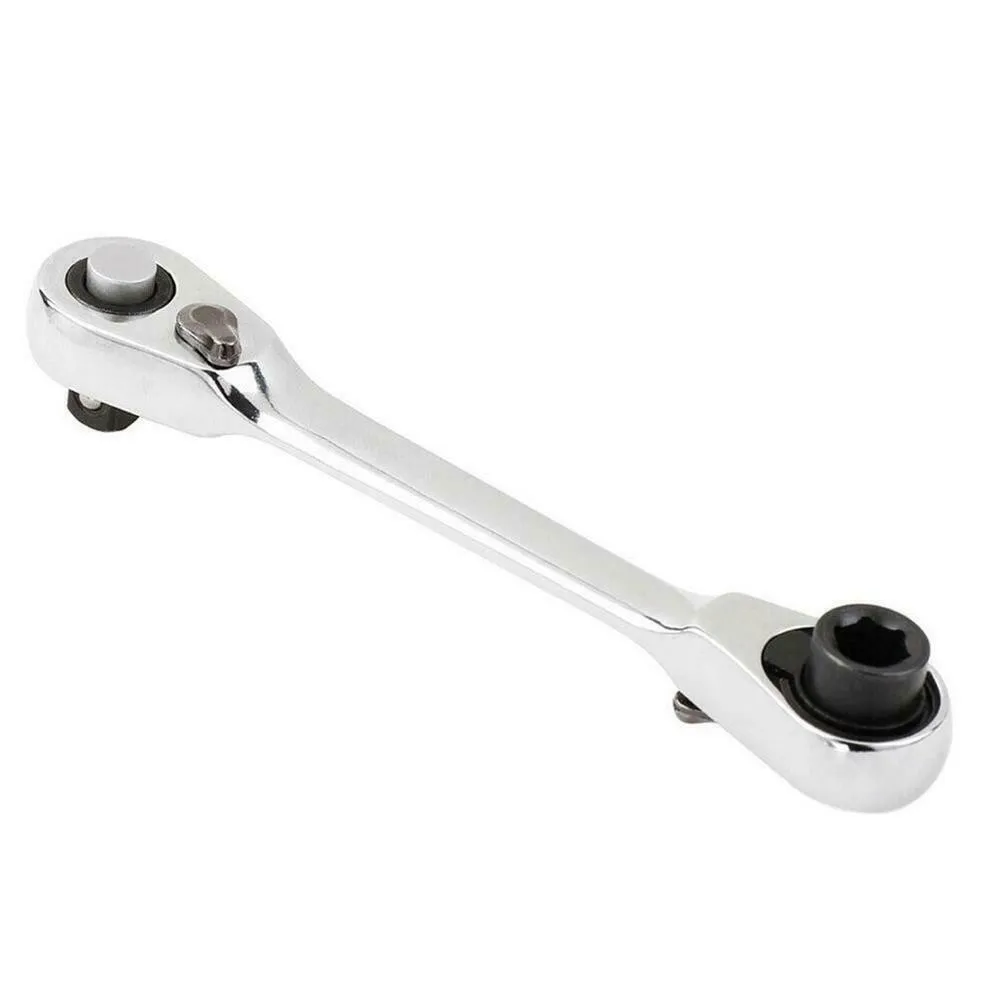 1 Pcs Ratchet Socket Wrench W/ 72-Tooth 1/4 Inch Square /Hex Head Narrow Slot Screwdriver Bits Wrench Hand Tools
1 Pcs Ratchet Socket Wrench W/ 72-Tooth 1/4 Inch Square /Hex Head Narrow Slot Screwdriver Bits Wrench Hand Tools