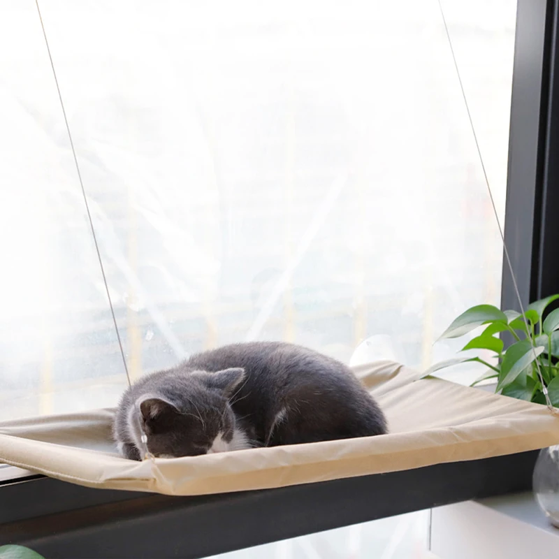 Cat Hammock Comfortable Pet Bed Shelf Seat Beds Pet Hanging Beds Bearing 20kg Cat Sunny Window Seat Cat Climbing Frame Pet Sofa
Cat Hammock Comfortable Pet Bed Shelf Seat Beds Pet Hanging Beds Bearing 20kg Cat Sunny Window Seat Cat Climbing Frame Pet Sofa