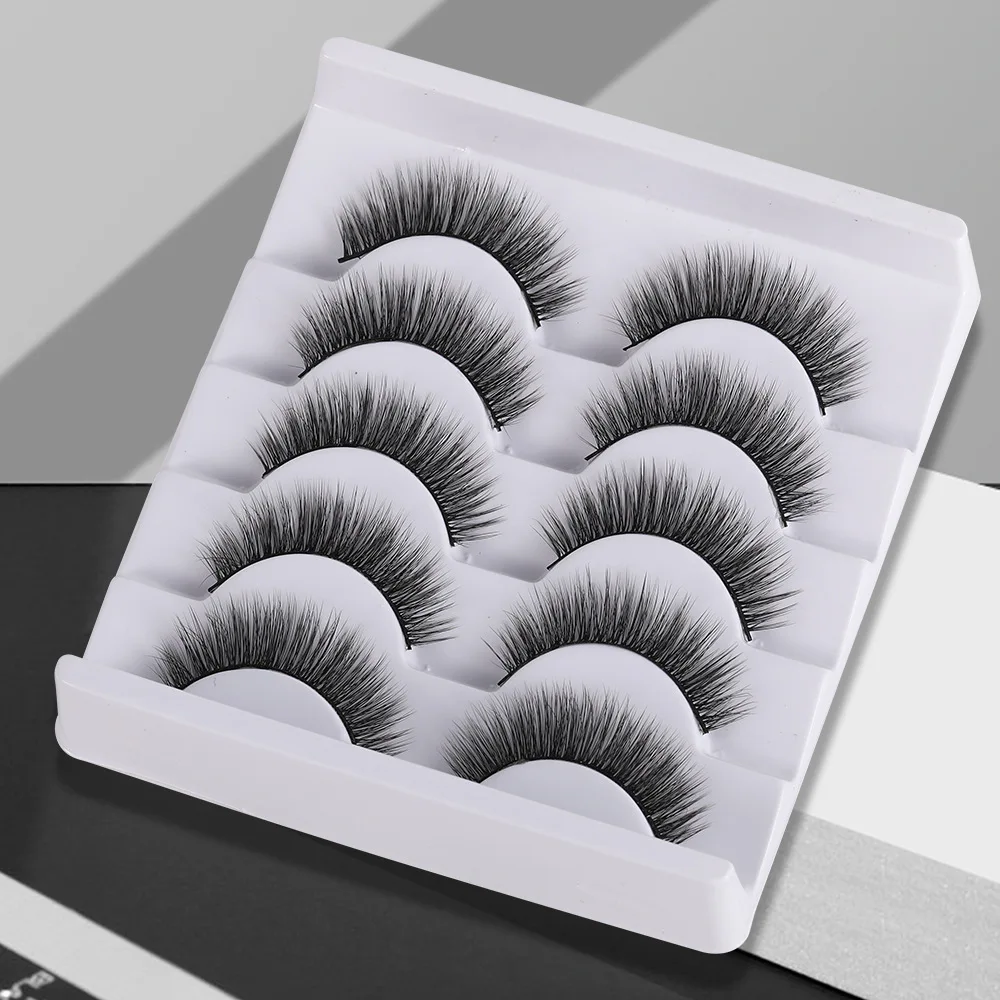 5 Pairs False Eyelashes 3D Mink Lashes Soft Thick Eye Lash New Lashes Extension Female Makeup Beauty Sets 
5 Pairs False Eyelashes 3D Mink Lashes Soft Thick Eye Lash New Lashes Extension Female Makeup Beauty Sets