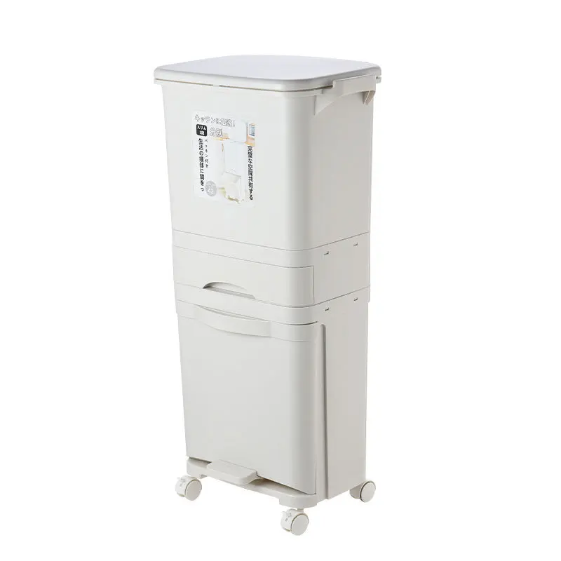 38/42L Large Capacity Trash Can 2/3 Layers Double Deck Waste Sorting Bins Kitchen Household Restaurant Dustbin Storage Waste Bin
38/42L Large Capacity Trash Can 2/3 Layers Double Deck Waste Sorting Bins Kitchen Household Restaurant Dustbin Storage Waste Bin
