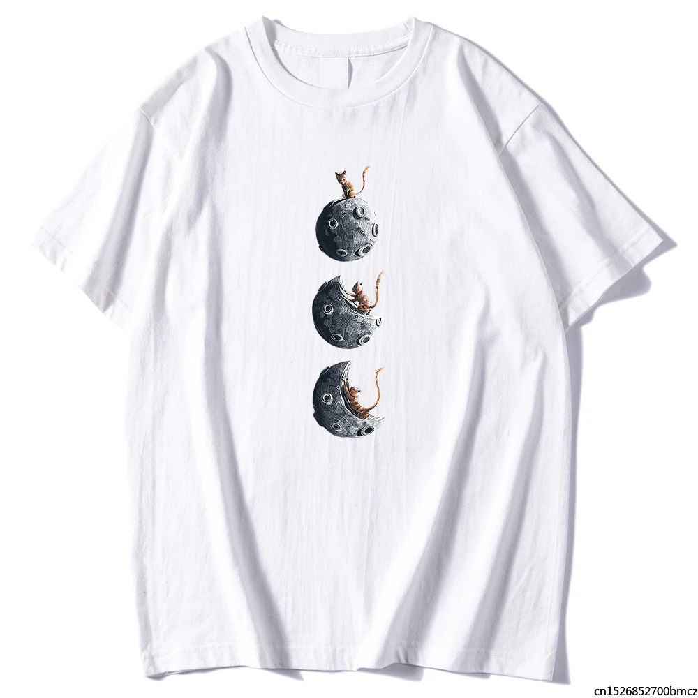 Three Cats In Scratching Moon Print Women T Shirts Fashion Comfortable Fit Tshirt Cool Oversized Women's Top
Three Cats In Scratching Moon Print Women T Shirts Fashion Comfortable Fit Tshirt Cool Oversized Women's Top