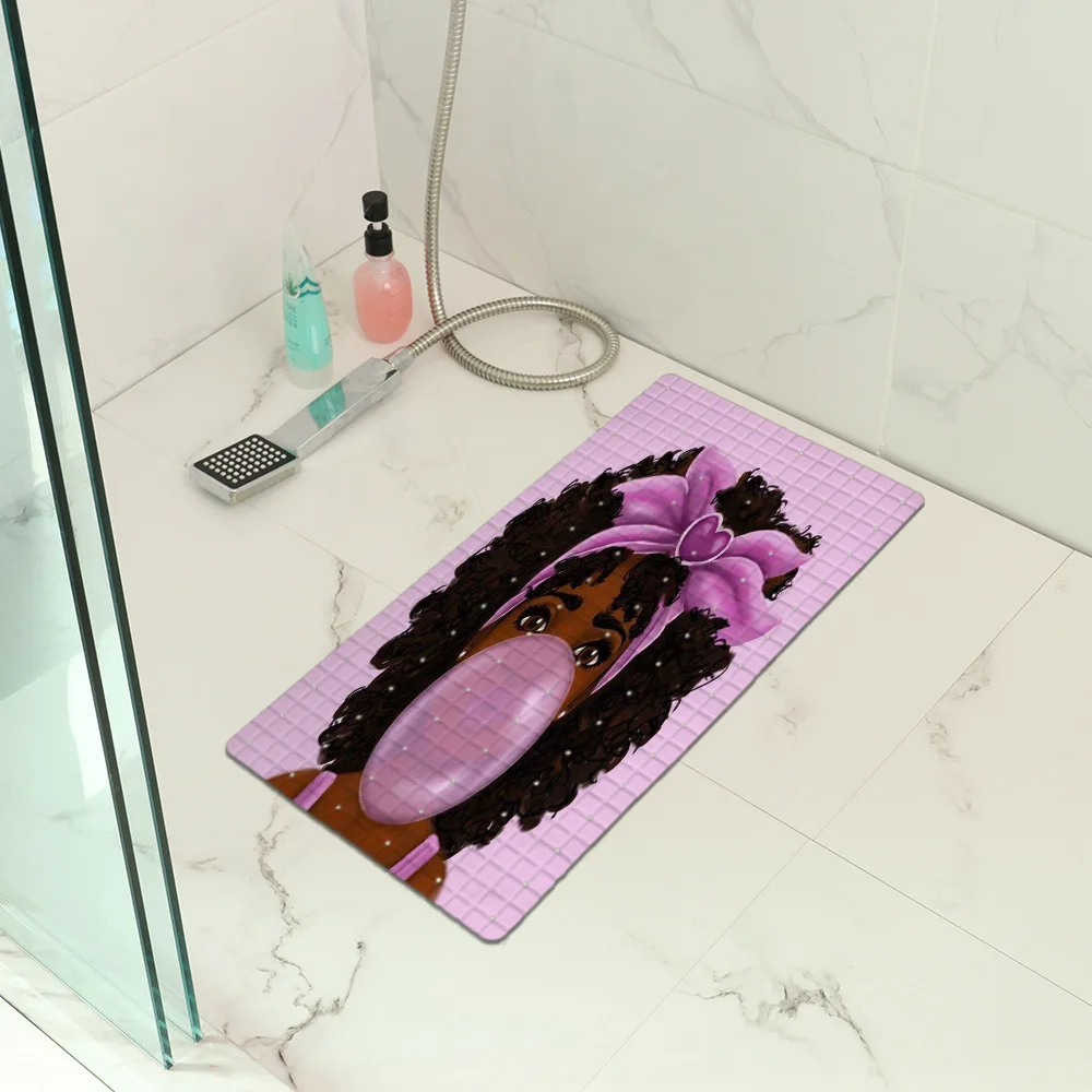 5pcs Bathroom Set Black Maiden Girls Shower Curtain Waterproof+Bath Rugs Set Non Slip+Shower Mat Suction+Toilet Seat Cover
5pcs Bathroom Set Black Maiden Girls Shower Curtain Waterproof+Bath Rugs Set Non Slip+Shower Mat Suction+Toilet Seat Cover