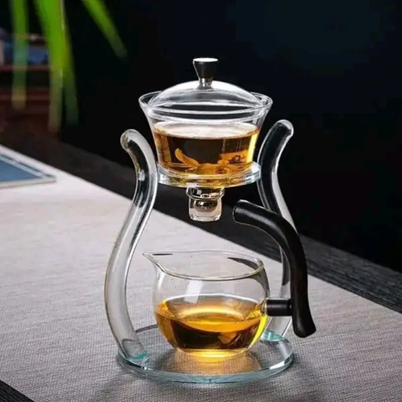 Transparent Glass Cup with Handle High Quality Automatic Tea Set Making Machine Magnetic Teapot Kungfu Filter Separator tools
Transparent Glass Cup with Handle High Quality Automatic Tea Set Making Machine Magnetic Teapot Kungfu Filter Separator tools