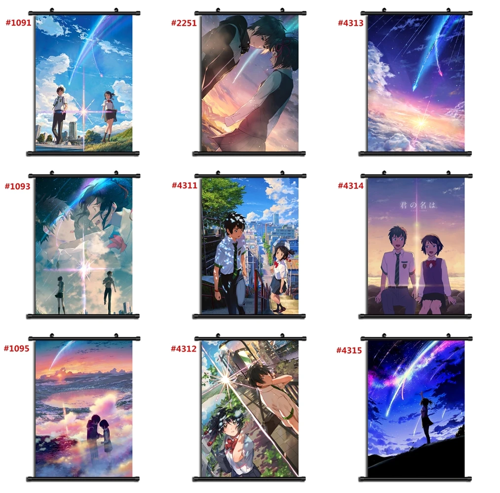 Anime Kimi No Na Wa Your Name Manga Canvas Painting Decoration Picture Bedroom Home Decoration
Anime Kimi No Na Wa Your Name Manga Canvas Painting Decoration Picture Bedroom Home Decoration