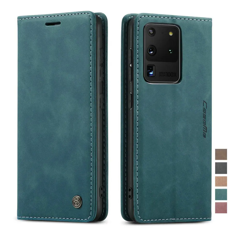 Кожаный чехол книжка для Samsung Galaxy S20 Ultra S 20 Plus A51 A71 A81 A91 Note 10|Бамперы| |