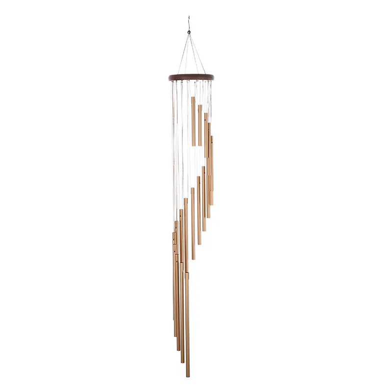 New European and American classic rotating multi-tube metal wind chime creative home hanging ornaments 18 tubes Bed Home Gift
New European and American classic rotating multi-tube metal wind chime creative home hanging ornaments 18 tubes Bed Home Gift