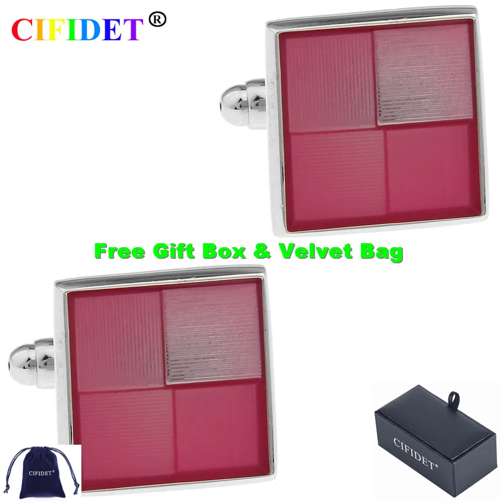 Запонки CIFIDET с рисунком, розовые матовые эмалированные запонки для рубашек с бархатной сумкой и подарочной коробкой, ювелирные аксессуары, ...
Запонки CIFIDET с рисунком, розовые матовые эмалированные запонки для рубашек с бархатной сумкой и подарочной коробкой, ювелирные аксессуары, ...