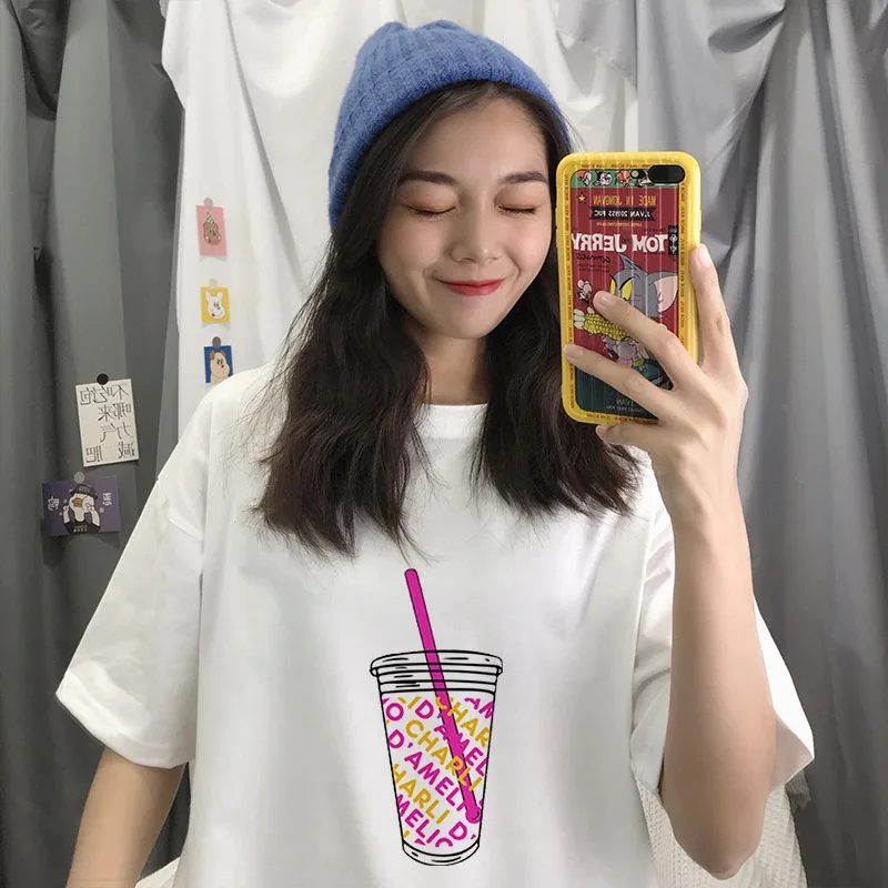 Ice Coffee Splatter Graphic T Shirt Women Harajuku Ullzang 90s Femme T-shirt Tshirt Top Tees Summer Streetwear
Ice Coffee Splatter Graphic T Shirt Women Harajuku Ullzang 90s Femme T-shirt Tshirt Top Tees Summer Streetwear